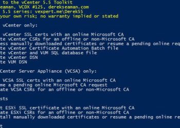 VMware vSphere 5.5 Toolkit v1.58 Live