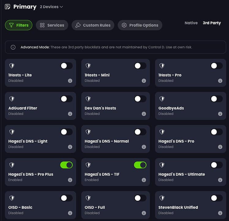 Goodbye NextDNS, Hello Control D : My New DNS Service - Derek Seaman's ...