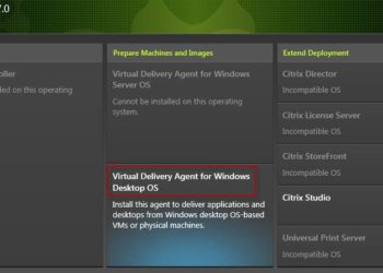 XenDesktop 7 Pt 3: Install VDA