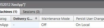 XenDesktop 7 Pt 9: Server Machine Catalog