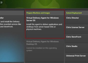 XenDesktop 7 Pt 8: Install Server VDA