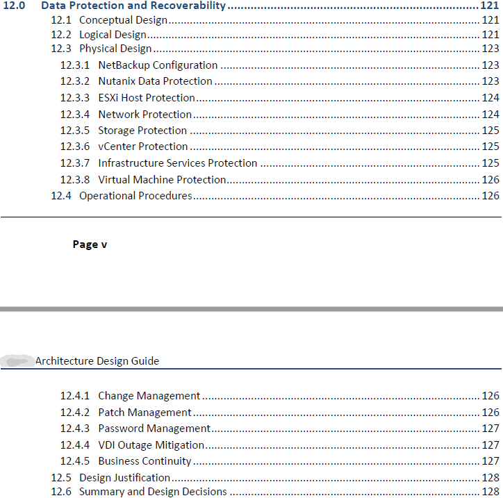 NPX architecture data protection and recoverability