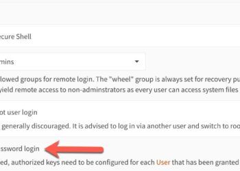 How-to: Adding SSH Keys to OPNsense