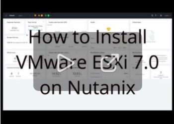Nutanix + vSphere 7.0 Now Supported